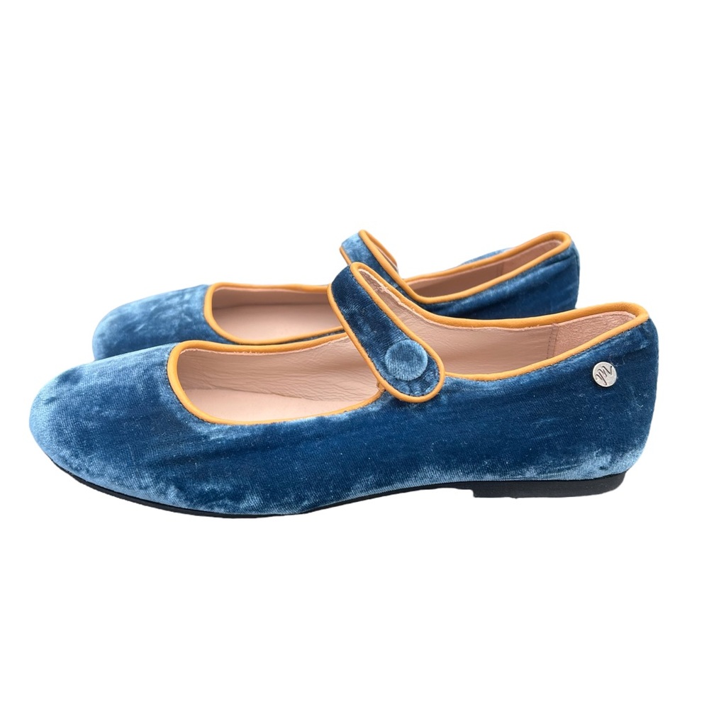 Manuela de Juan Velvet Mary Jane size 12.5